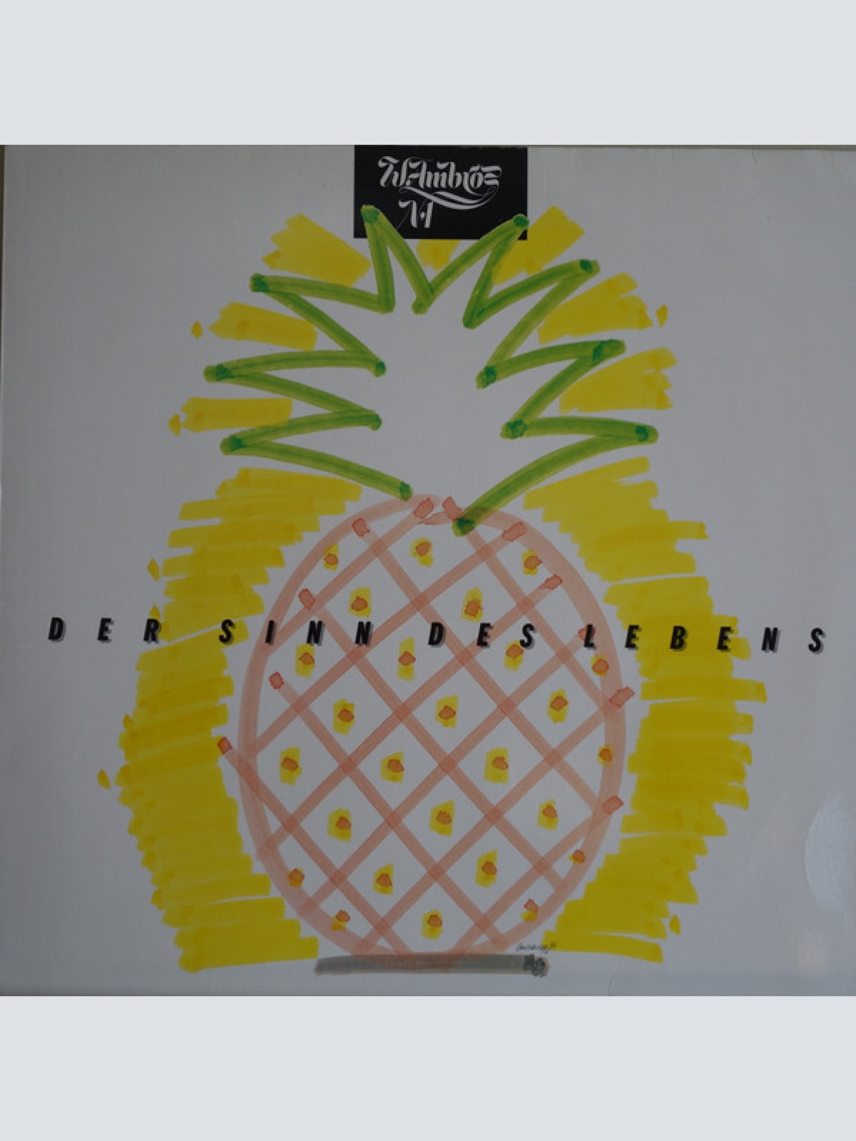 LP, Album W. Ambros*, № 1* - Der Sinn Des Lebens