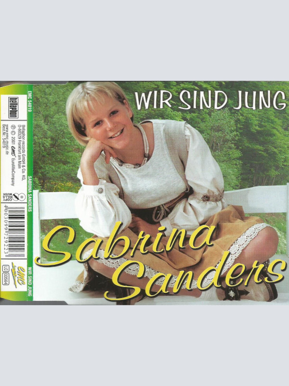 CD, Single Sabrina Sanders (2) - Wir Sind Jung