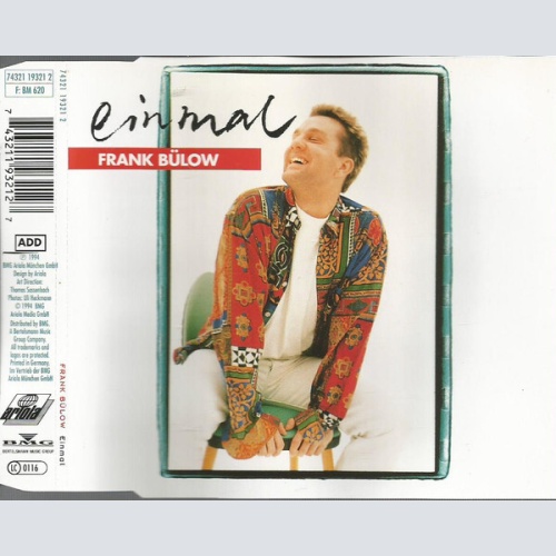 CD, Single Frank Bülow - Einmal
