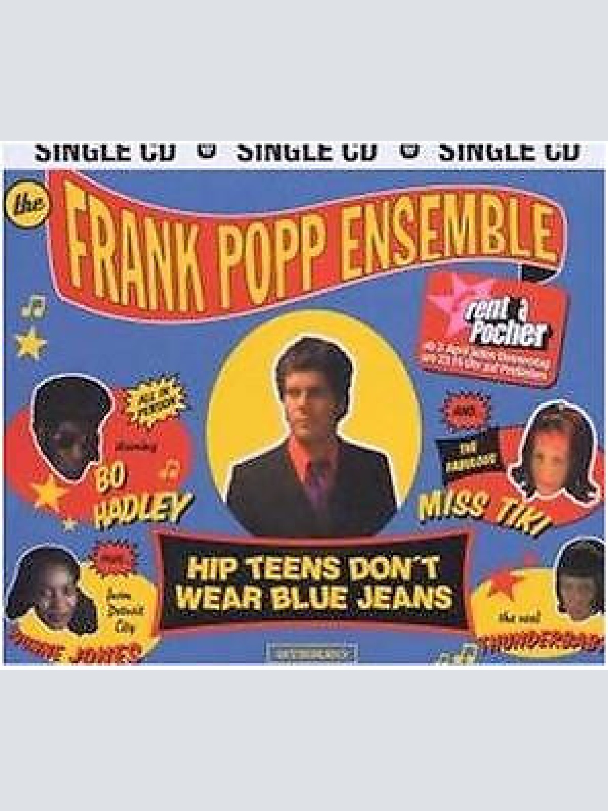 CD, Single The Frank Popp Ensemble - Hip Teens Don't Wear Blue Jeans