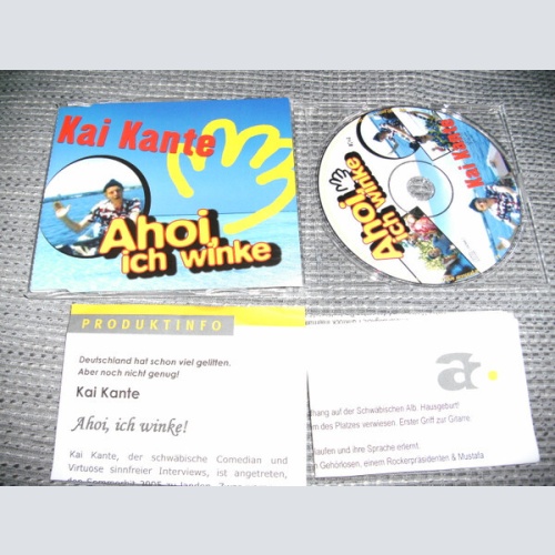 CD, Single Kai Kante - Ahoi, Ich Winke