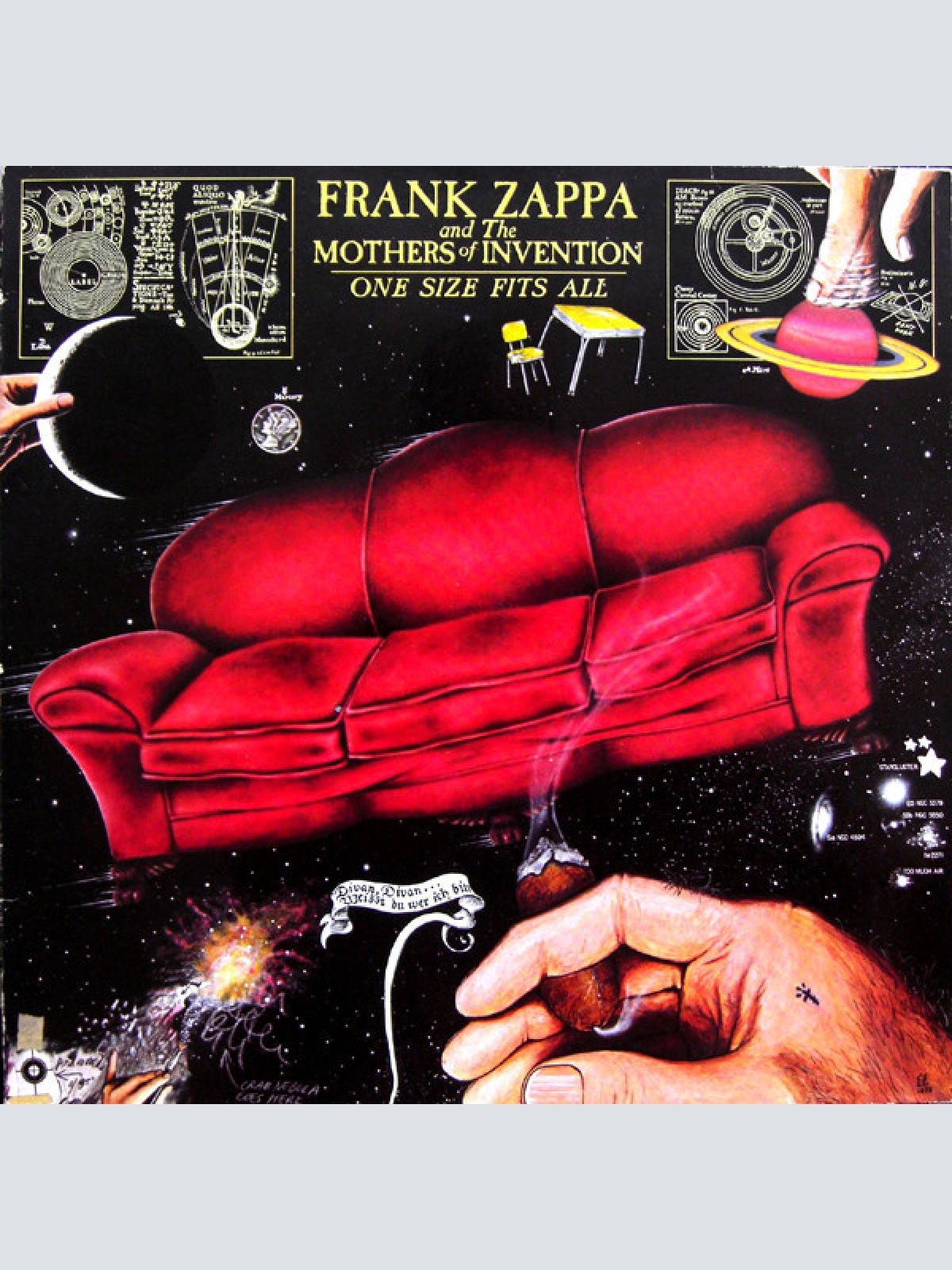 LP, Album, RE, Gat Frank Zappa And The Mothers Of Invention* - One Size Fits All