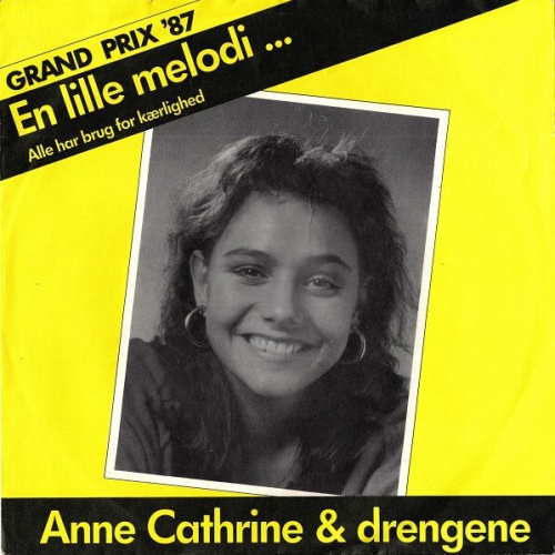 7", Single Anne Cathrine & Drengene - En Lille Melodi