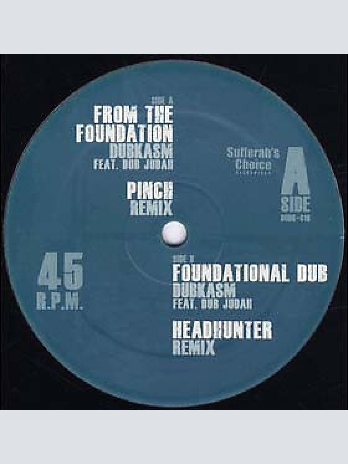 12" Dubkasm feat. Dub Judah - Transform I - Remixed Part 4