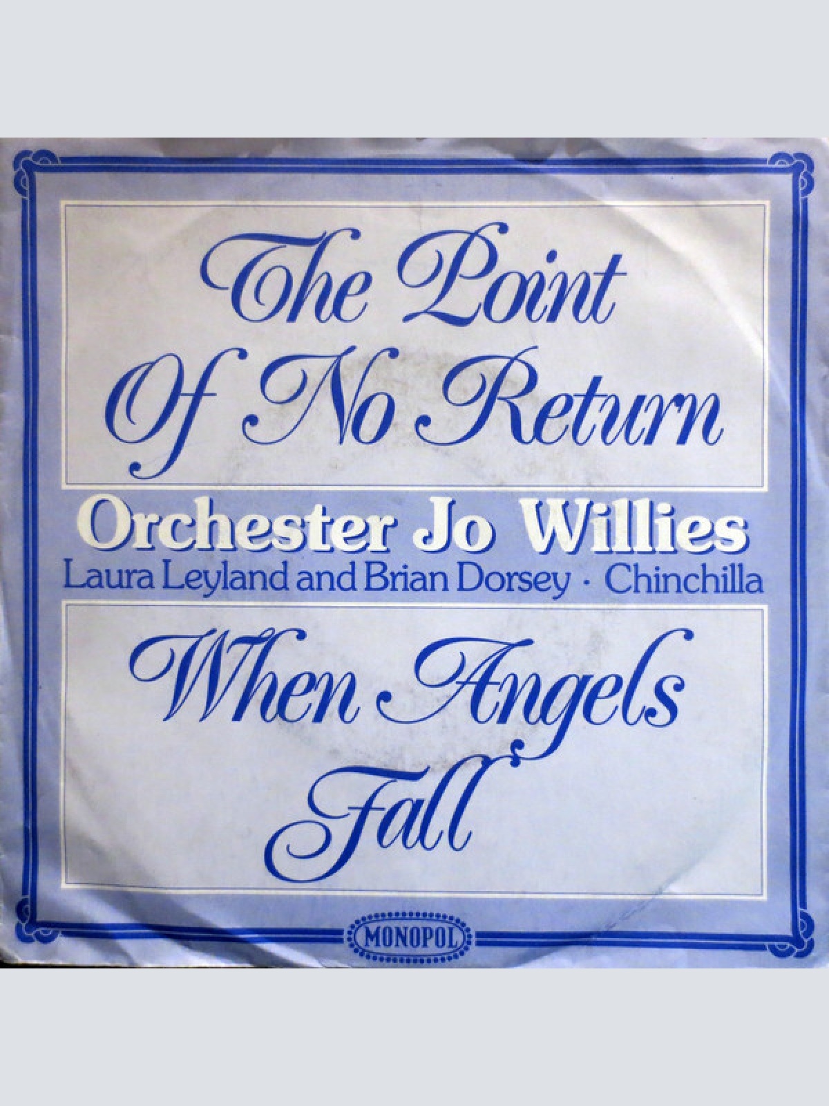 7", Single Orchester Jo Willies, Laura Leyland And Bob Borrows · Chinchilla (...