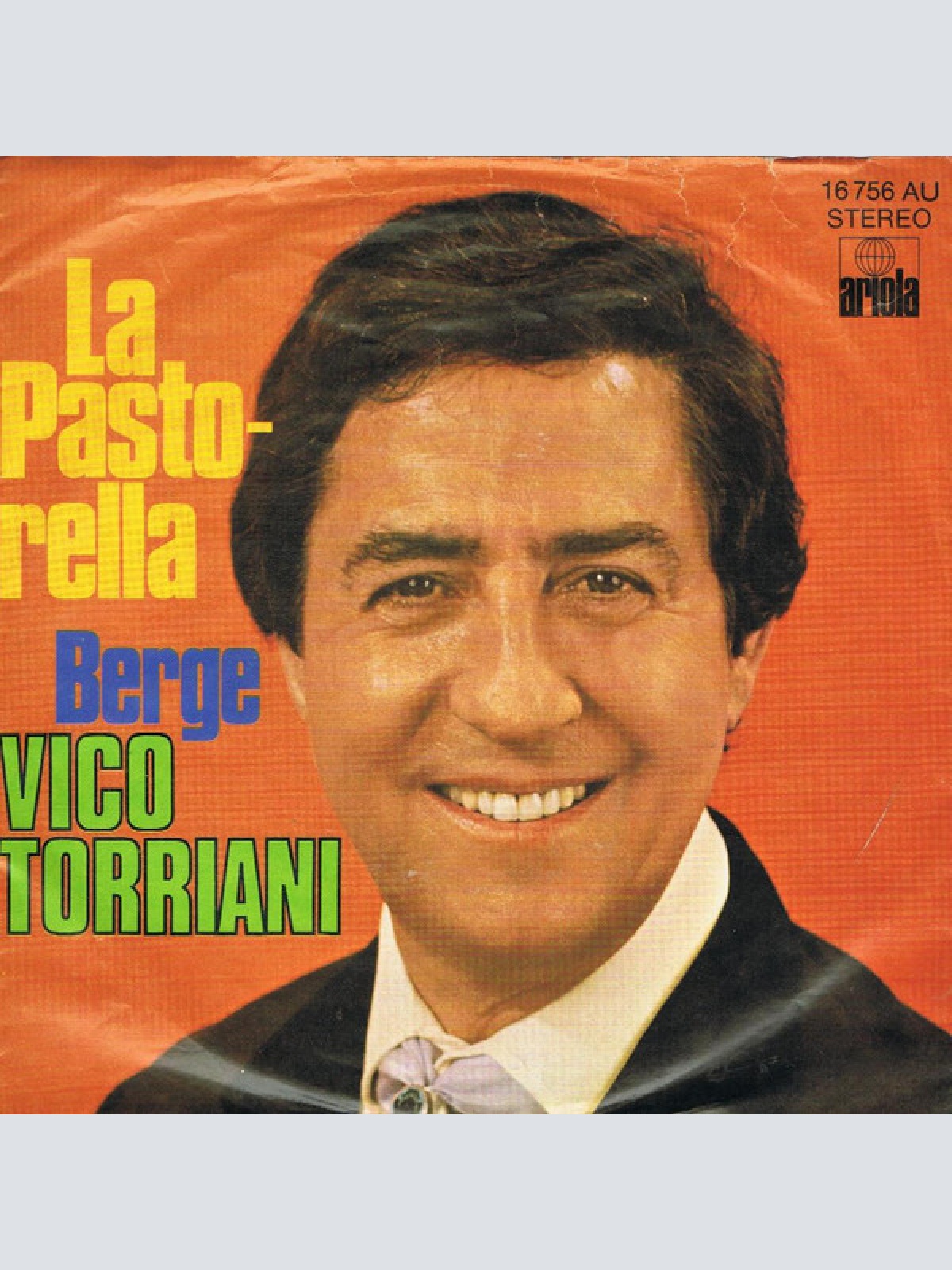7", Single Vico Torriani - La Pastorella