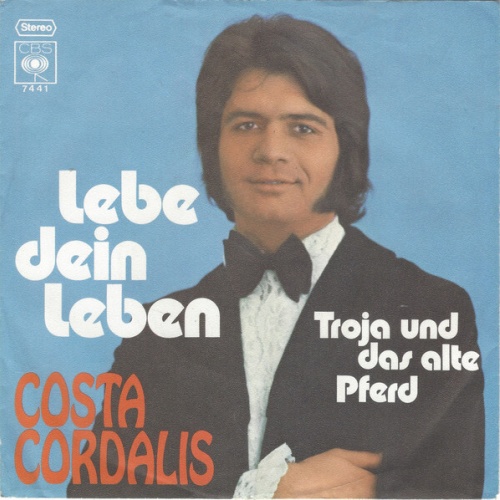 7", Single Costa Cordalis - Lebe Dein Leben