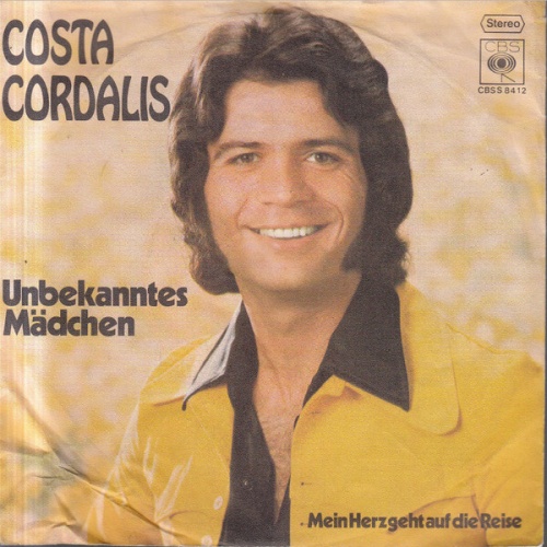 7", Single Costa Cordalis - Unbekanntes Mädchen