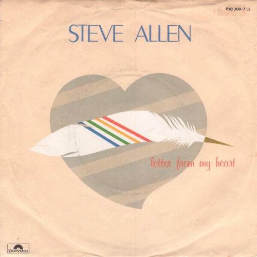 7", Single Steve Allen - Letter From My Heart