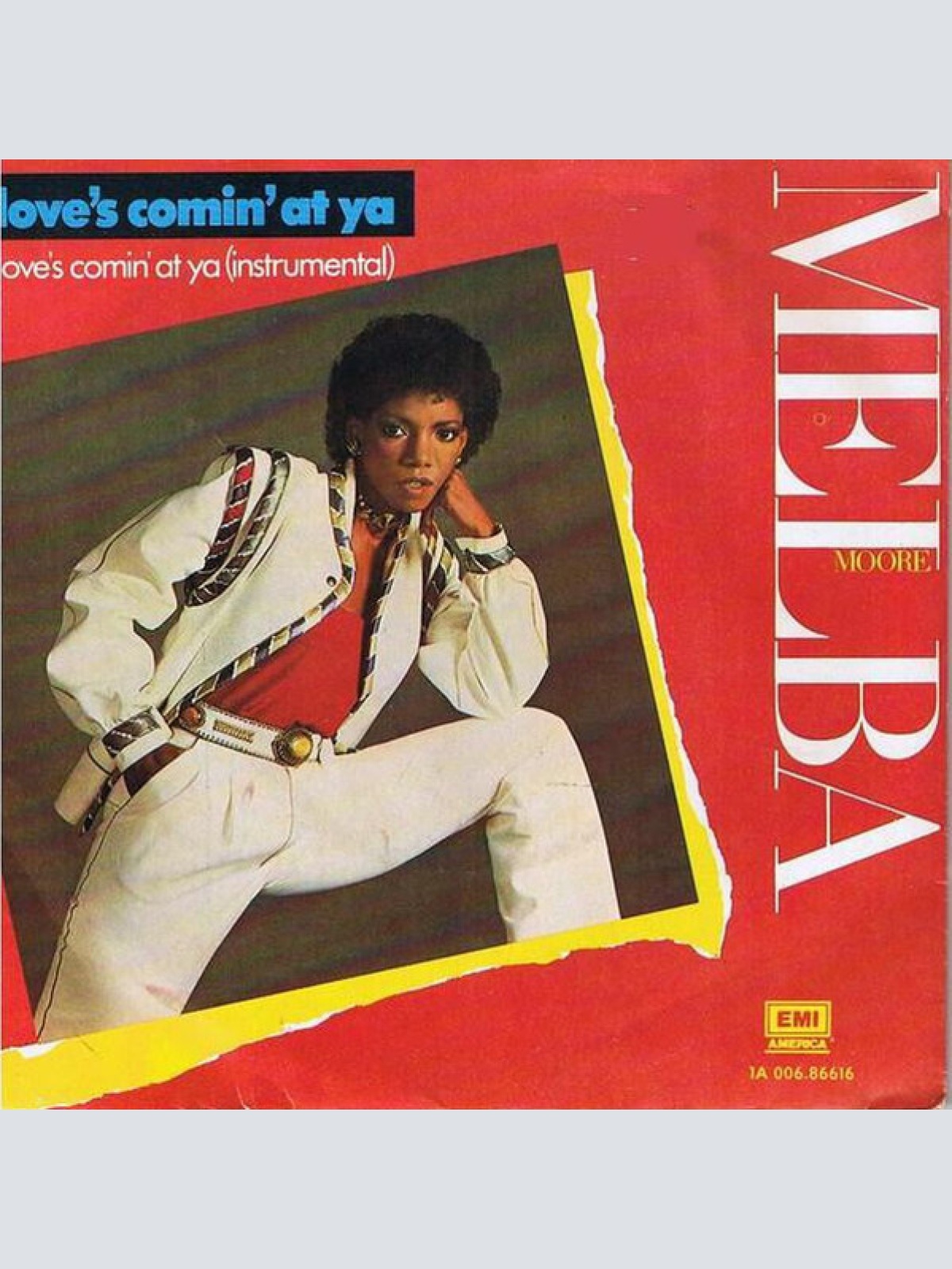 7", Single Melba Moore - Love's Comin' At Ya