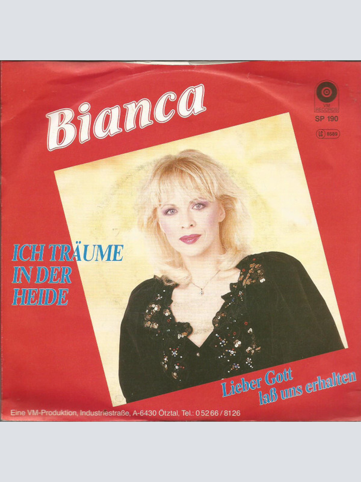 7", Single Bianca (10) - Ich Träume In Der Heide