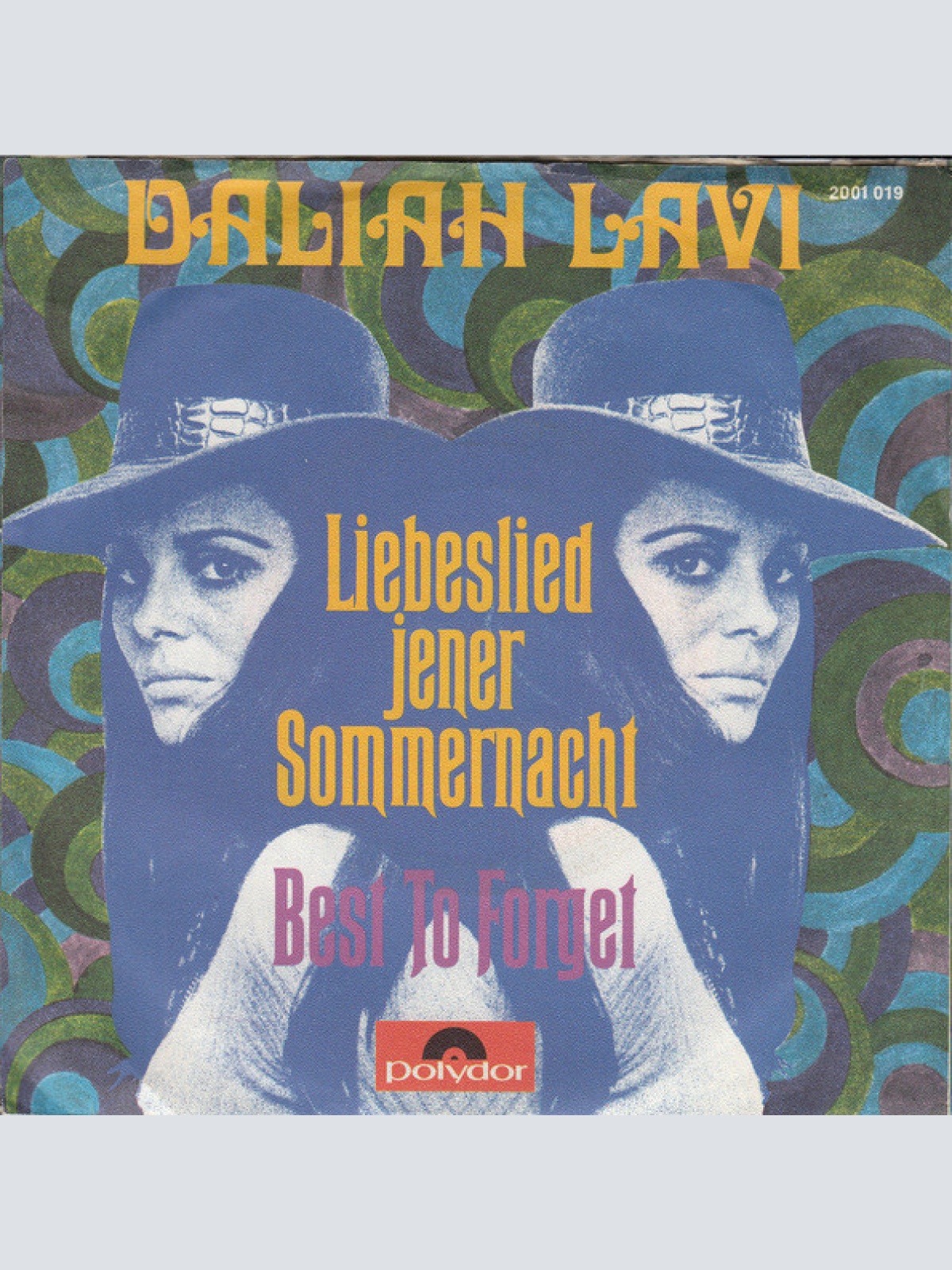 7", Single Daliah Lavi - Liebeslied Jener Sommernacht