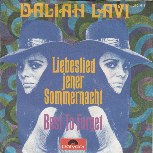 7", Single Daliah Lavi - Liebeslied Jener Sommernacht