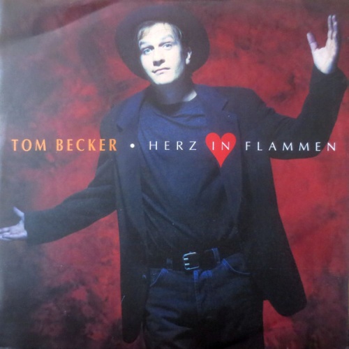 7", Single Tom Becker - Herz In Flammen