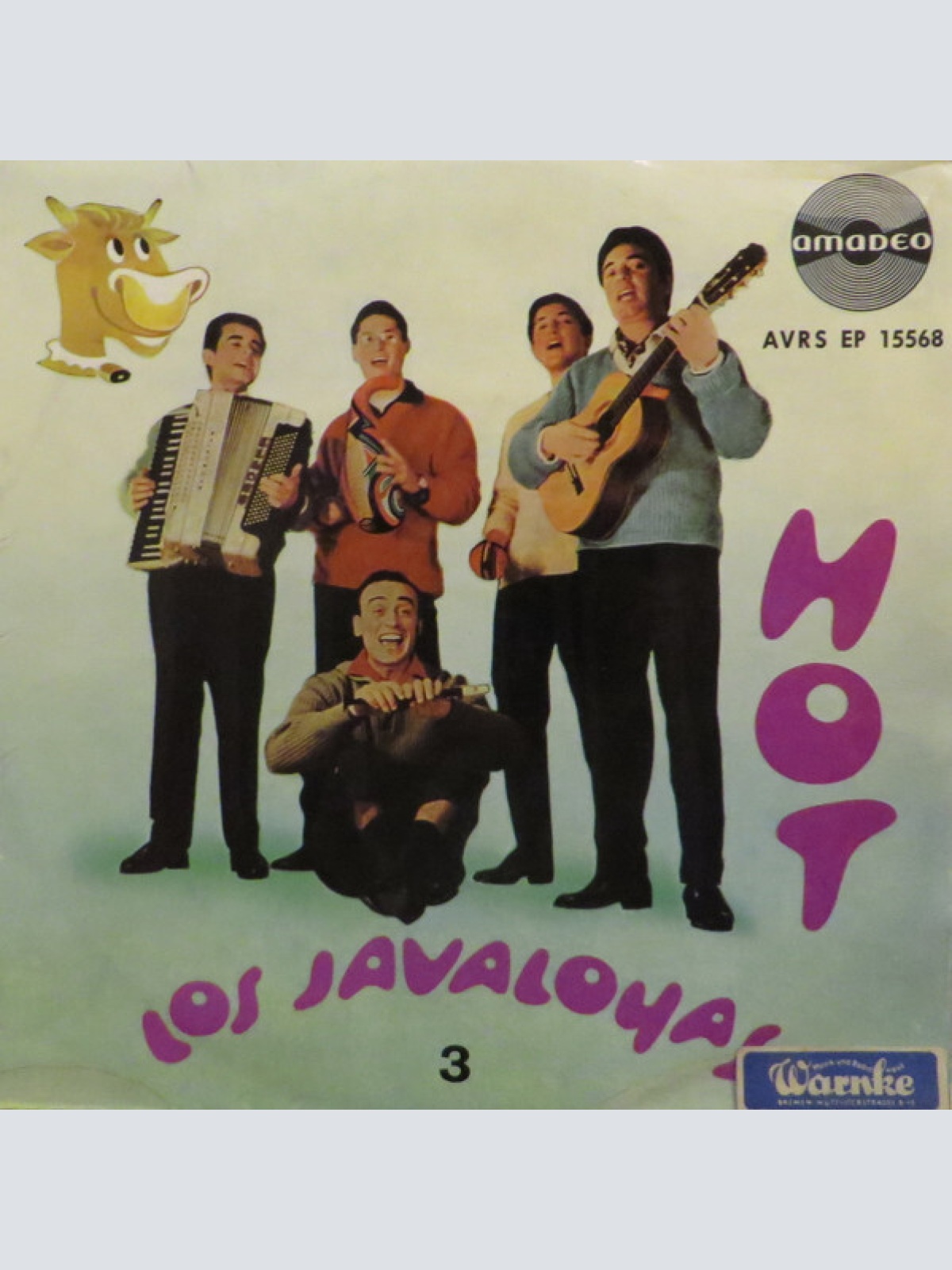 7", EP Los Javaloyas - Hot