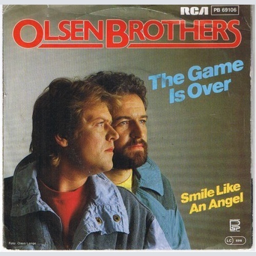 7", Single Olsen Brothers - The Game Is Over