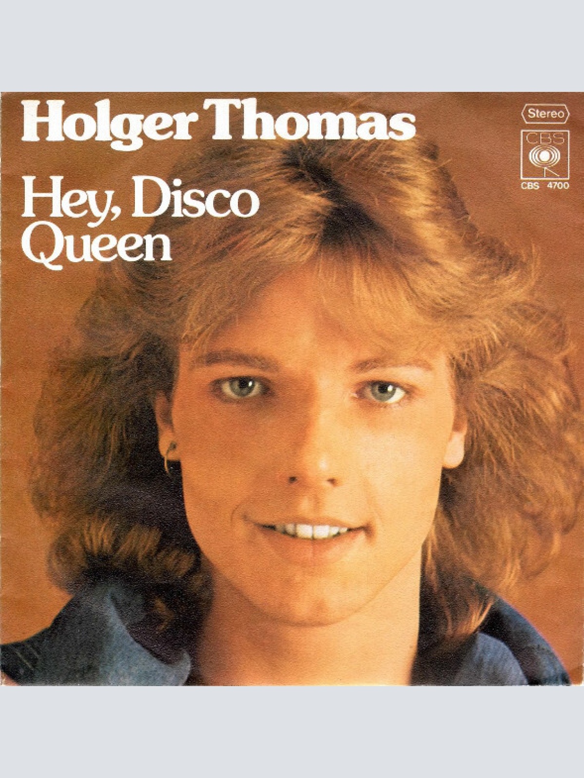 7", Single, Promo Holger Thomas - Hey, Disco Queen