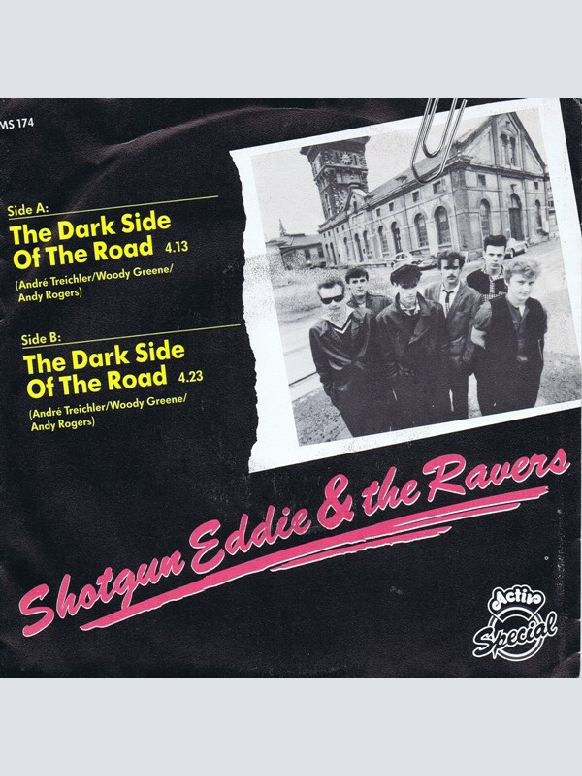 7" Shotgun Eddie & The Ravers - The Dark Side Of The Road
