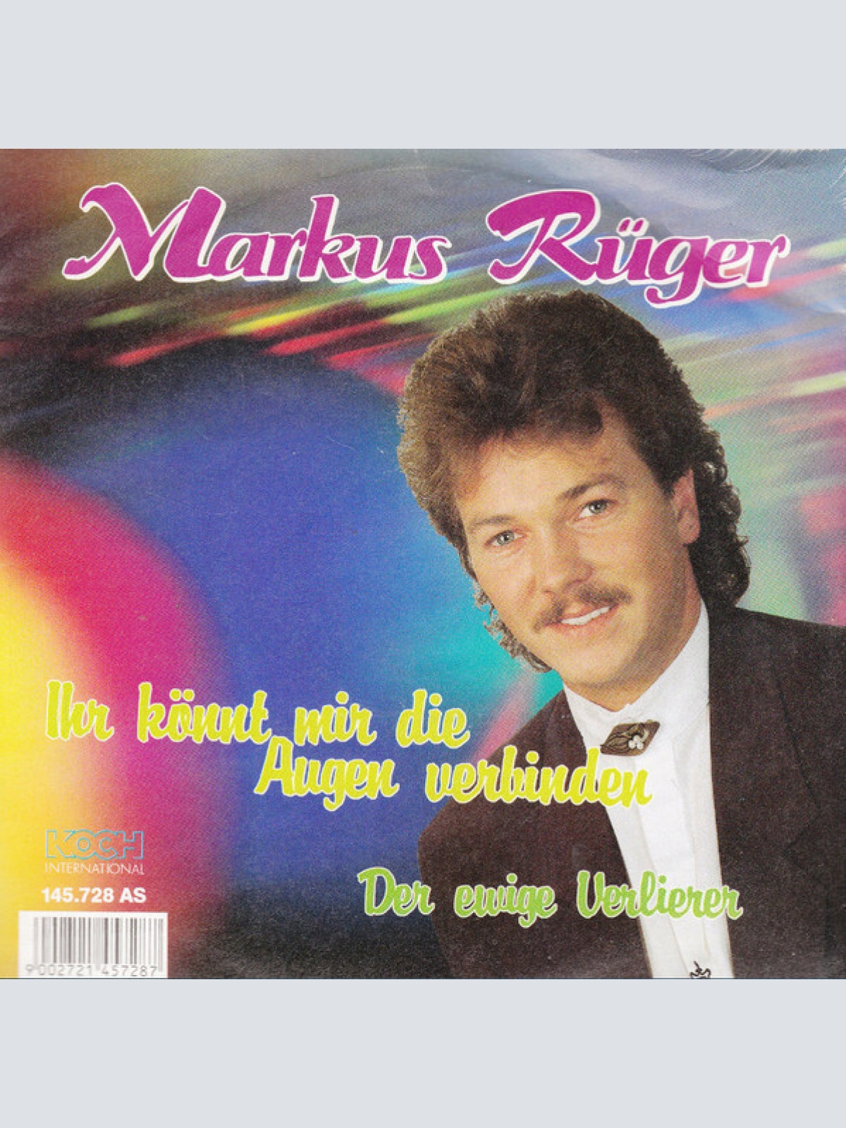 7", Single Markus Rüger - Ihr Könnt Mir Die Augen Verbinden