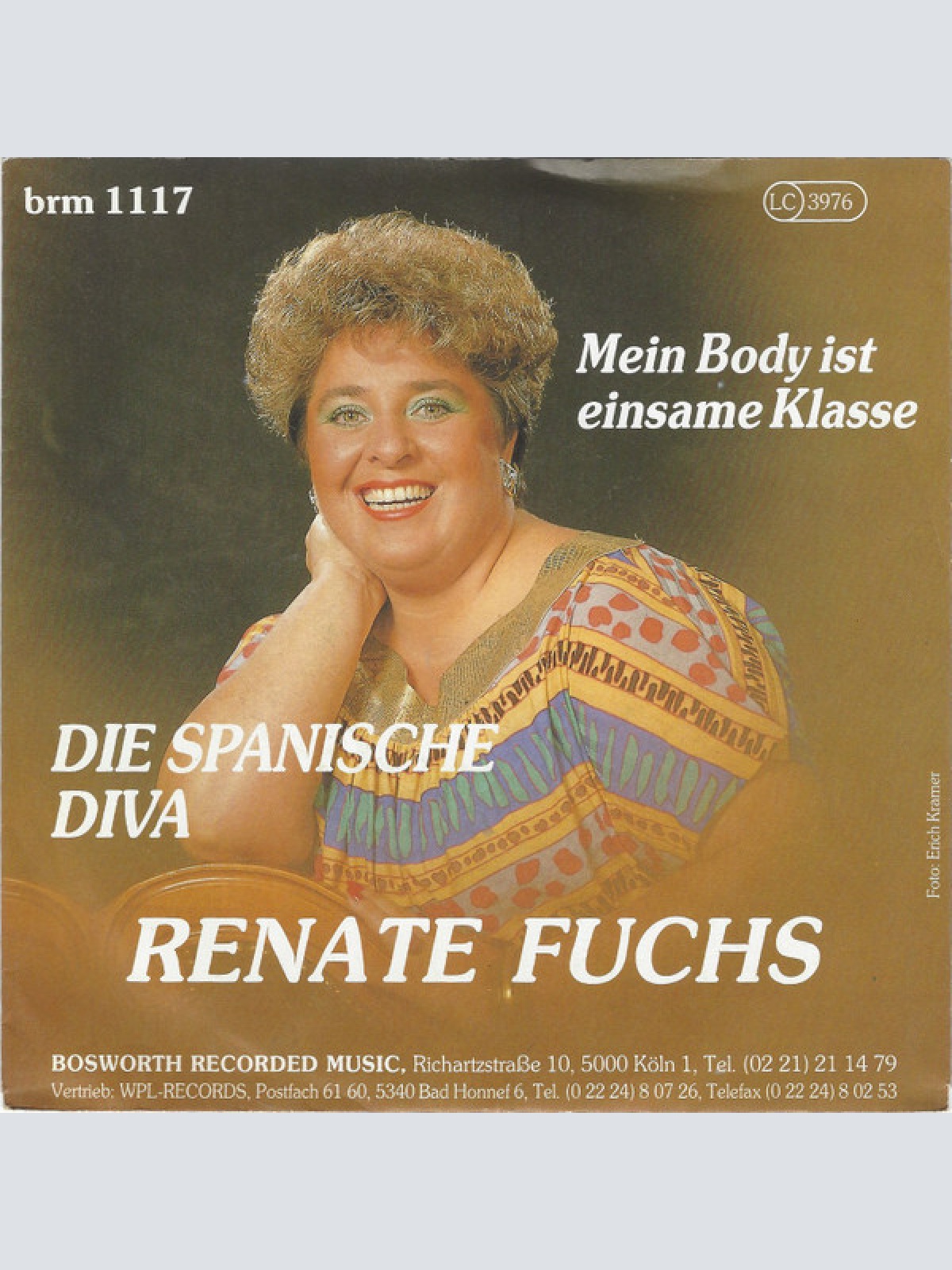 7", Single Renate Fuchs - Die Spanische Diva