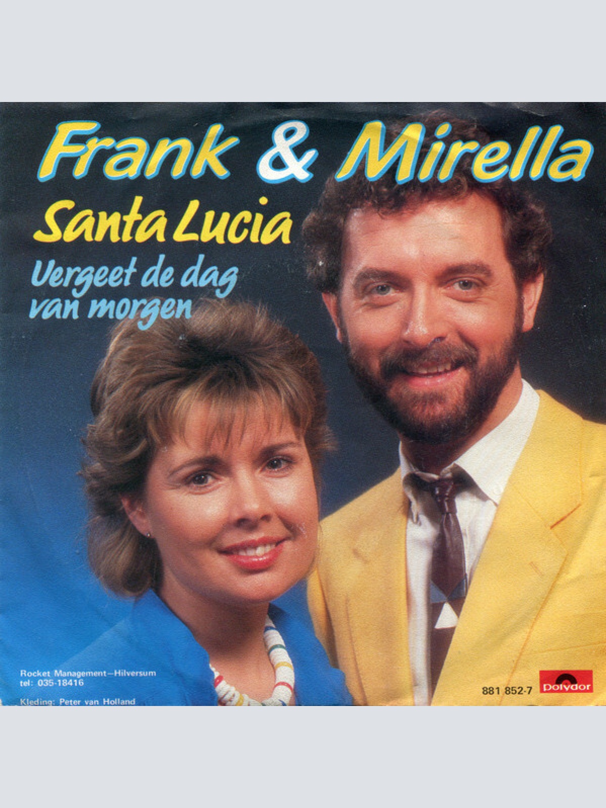 7" Frank & Mirella - Santa Lucia