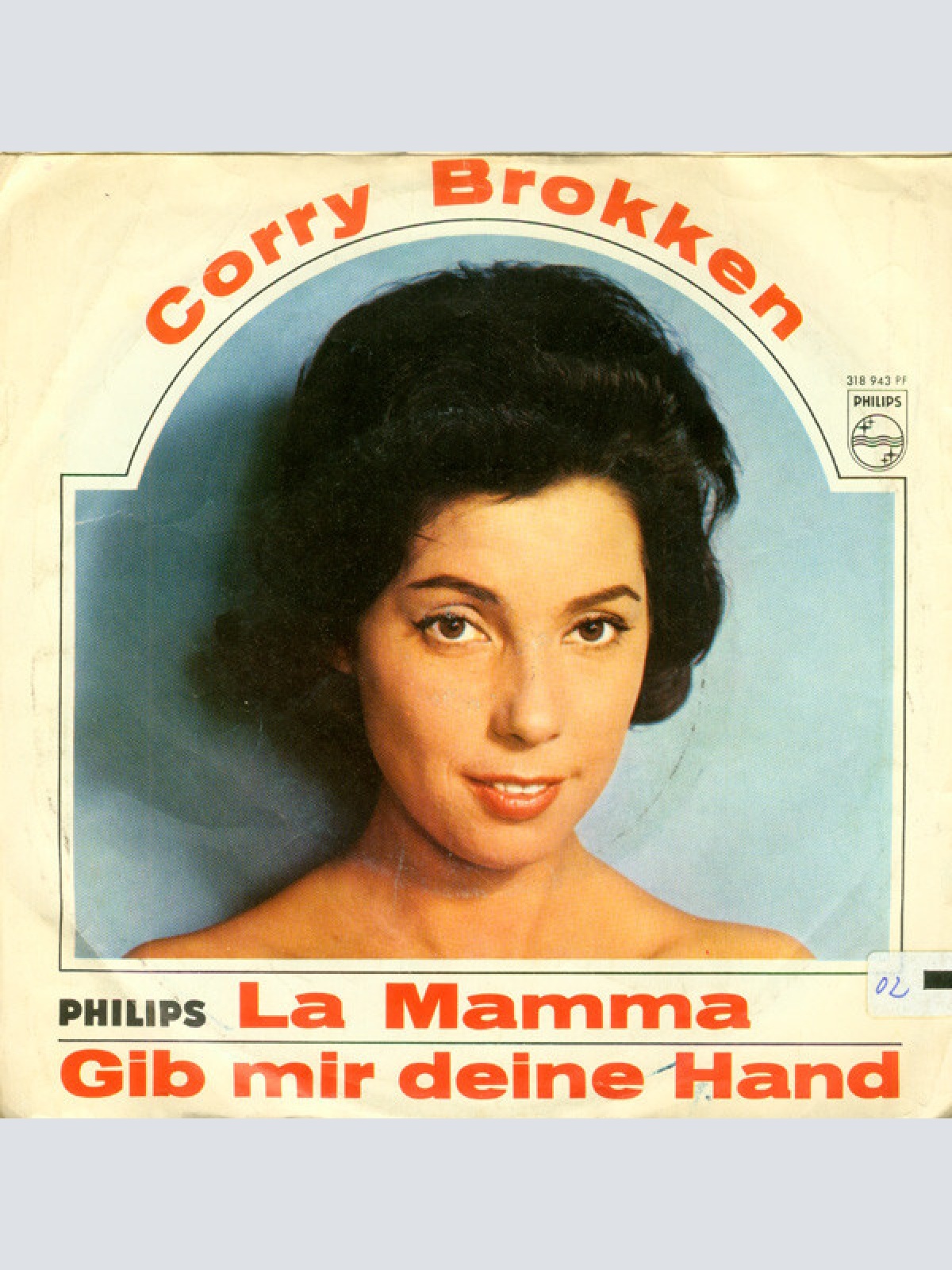 7", Single, Mono Corry Brokken - La Mamma / Gib Mir Deine Hand