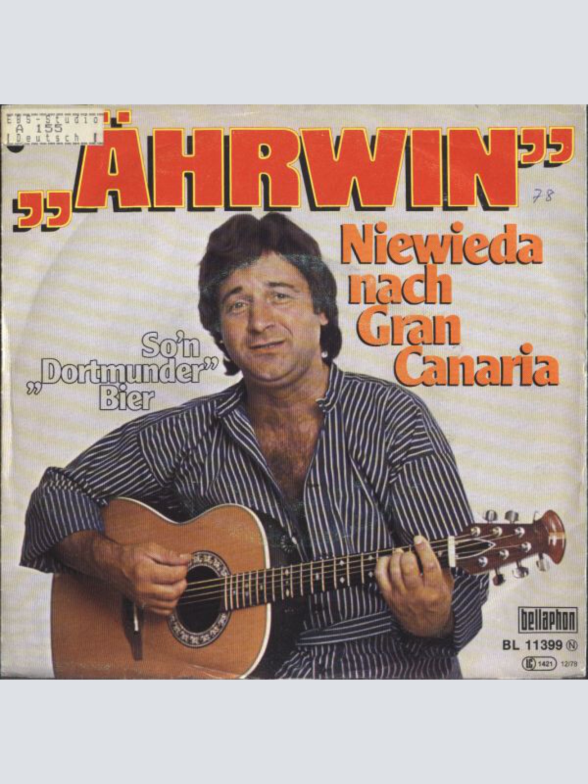 7", Single Ährwin - Niewieda Nach Gran Canaria