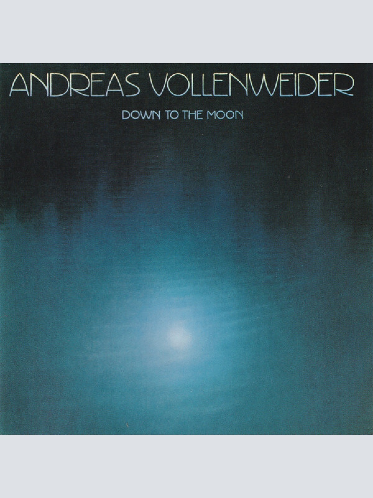CD, Album Andreas Vollenweider - Down To The Moon