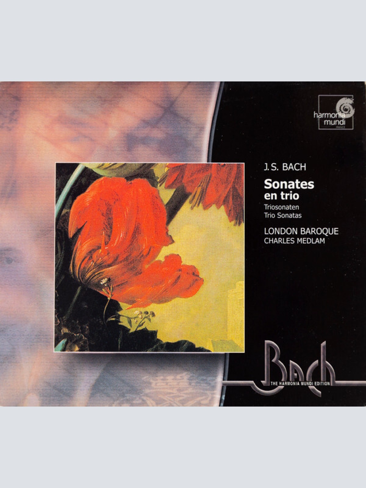 CD, Album, RE J.S. Bach* - London Baroque, Charles Medlam - Sonates En Trio •...