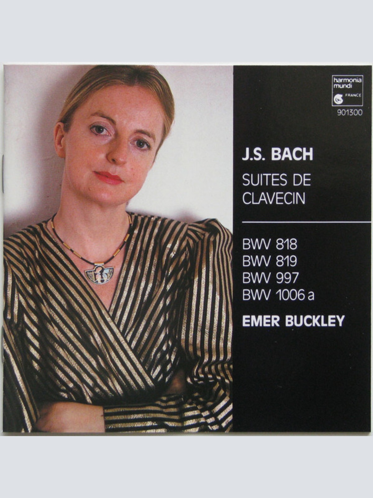 CD, Album J.S. Bach* - Emer Buckley - Suites De Clavecin