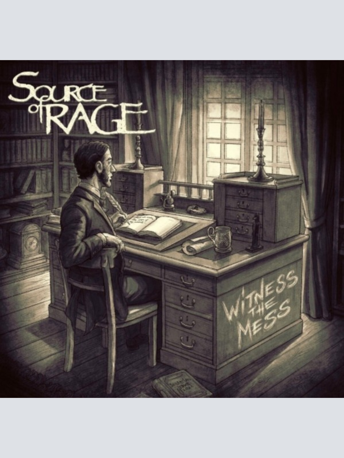 CD, Album Source Of Rage - Witness The Mess