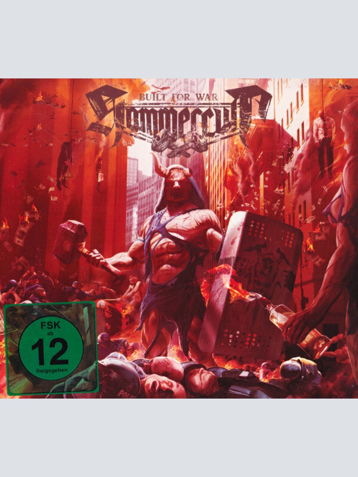 CD, Album + DVD-V + Ltd, Dig Hammercult - Built For War