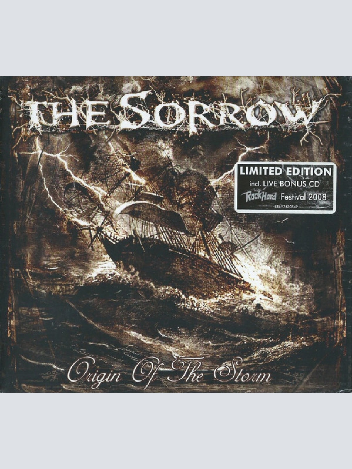 2xCD, Album, Ltd The Sorrow - Origin Of The Storm