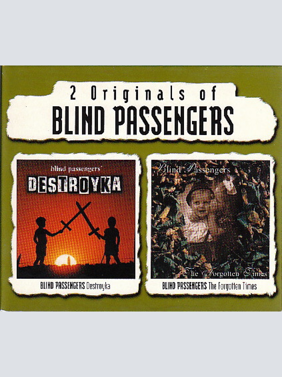 CD, Album + CD, EP + Comp Blind Passengers - 2 Originals Of Blind Passengers ...