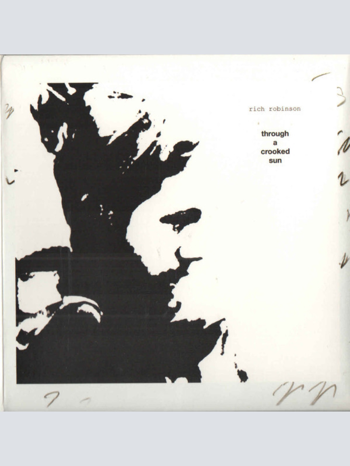 CD, Album Rich Robinson - Through A Crooked Sun