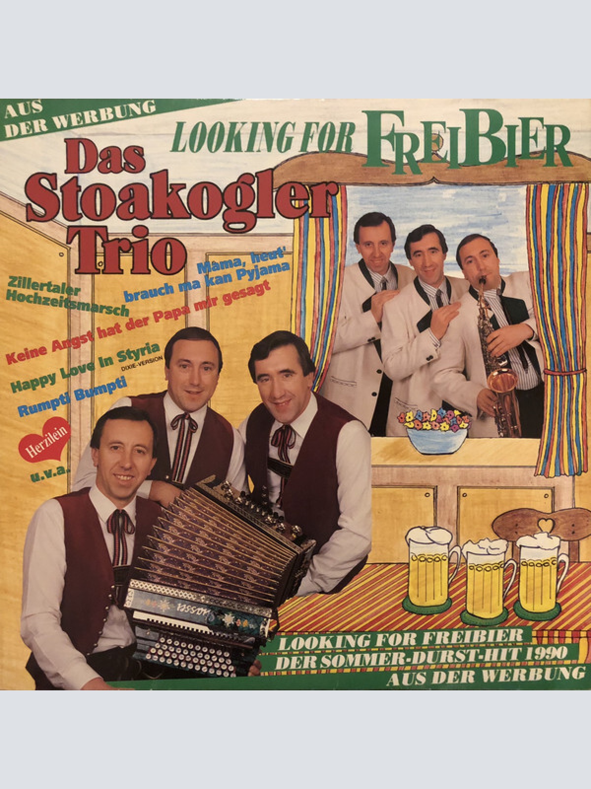LP, Comp Das Stoakogler Trio* - Looking For Freibier