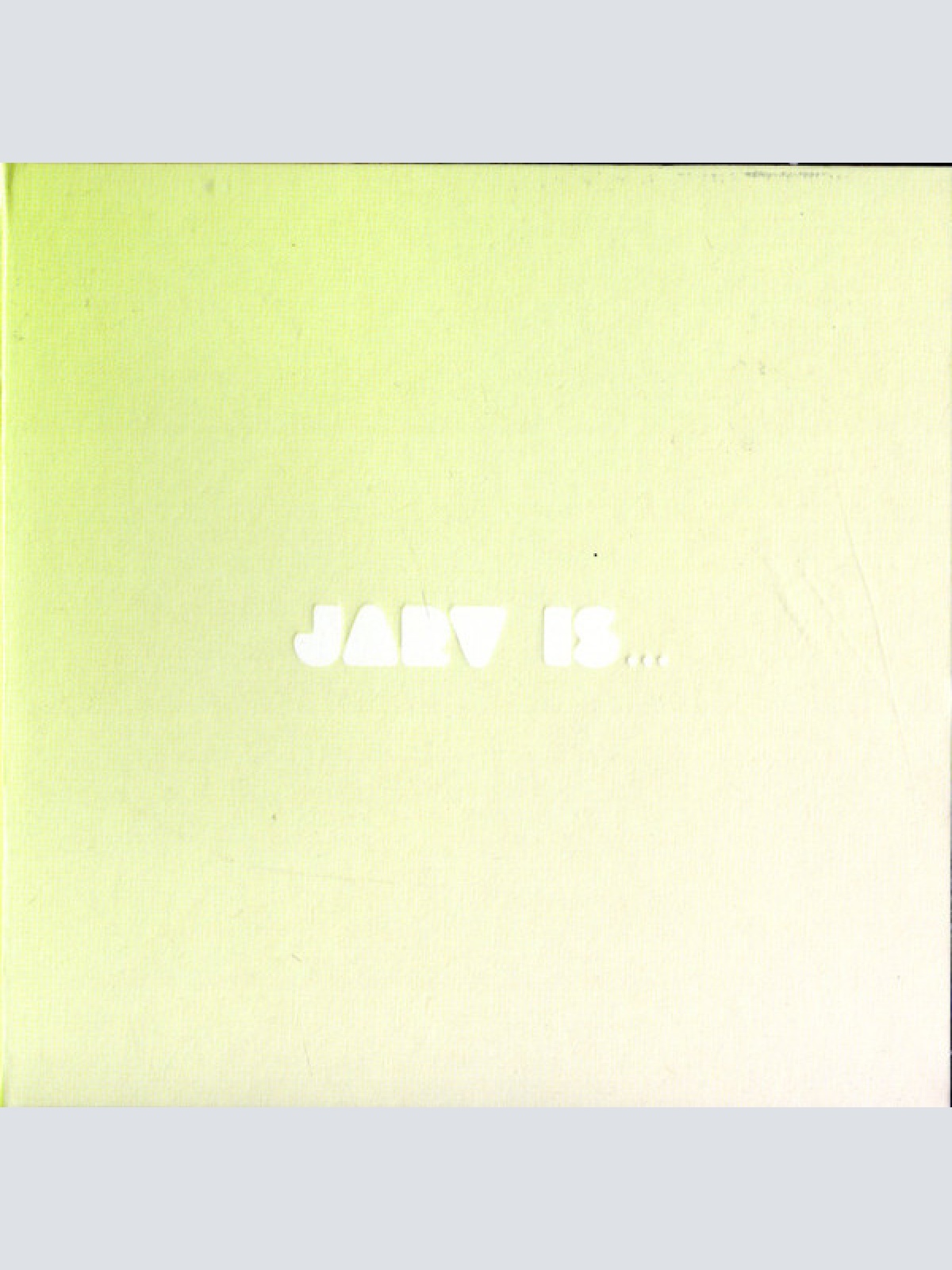 CD, Album JARV IS... - Beyond The Pale
