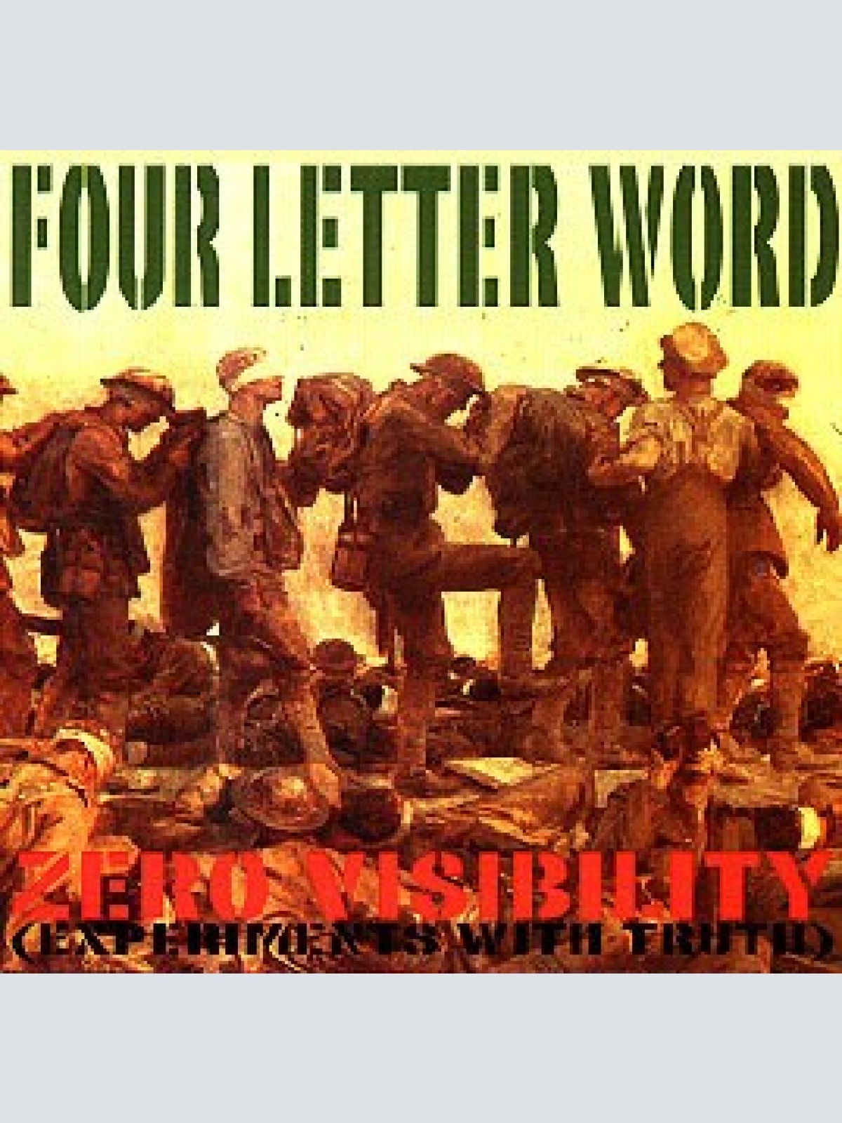CD, Album Four Letter Word - Zero Visibility (Experiments With Truth)
