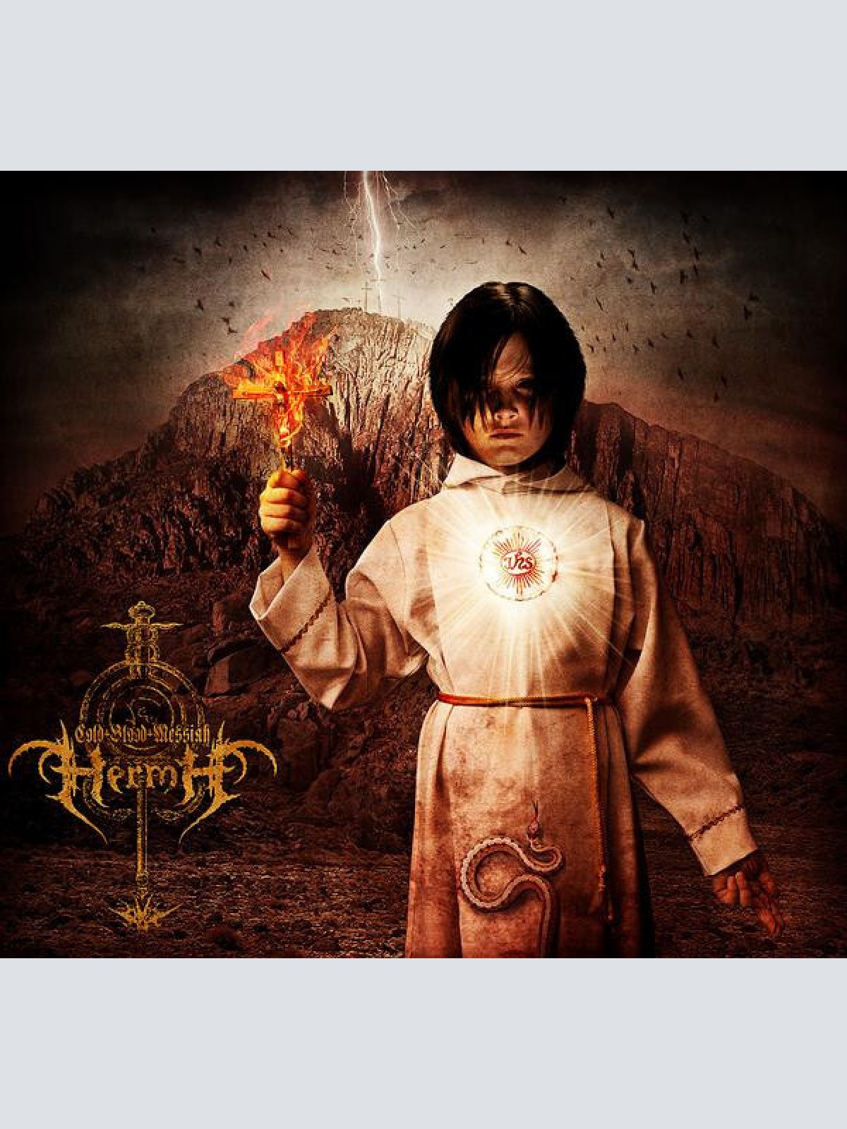 CD, Album + DVD-V Hermh - Cold+Blood+Messiah