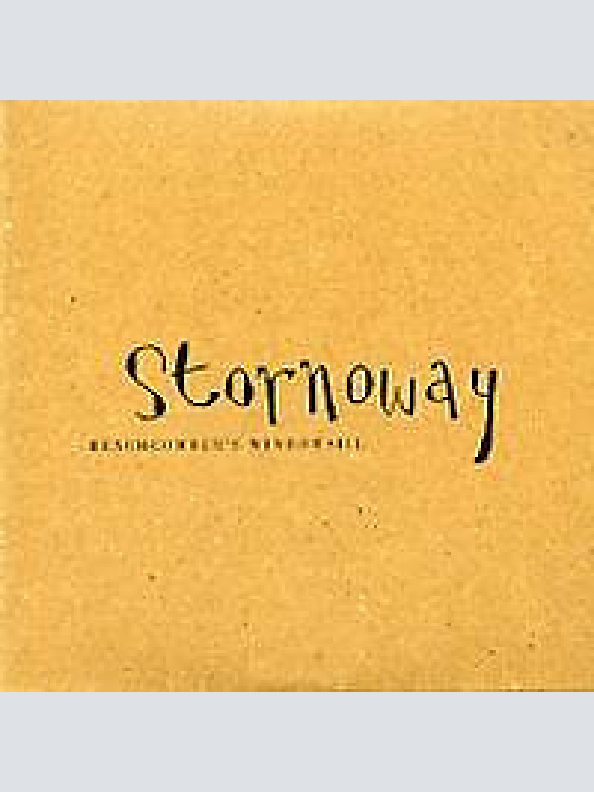 CDr, Promo Stornoway - Beachcomber's Windowsill