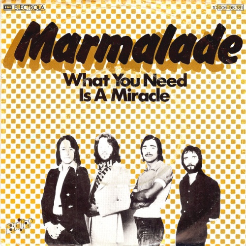 7", Single Marmalade* - What You Need Is A Miracle