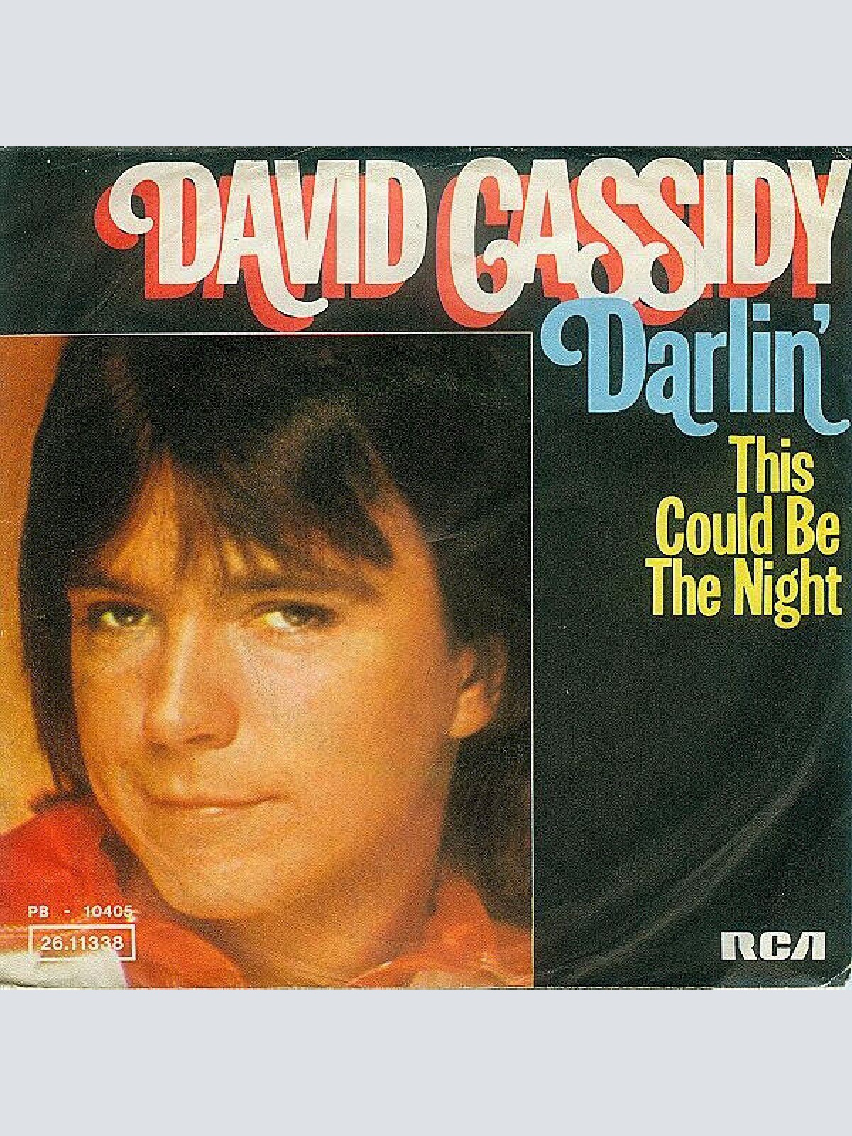 7", Single David Cassidy - Darlin'
