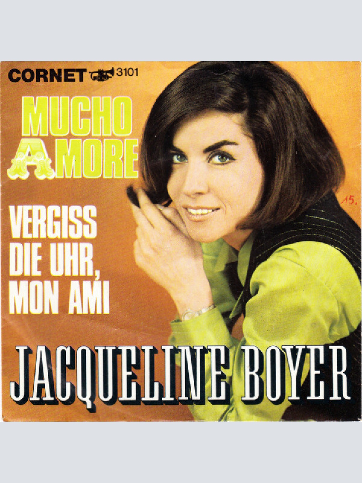 7", Single Jacqueline Boyer - Mucho Amore