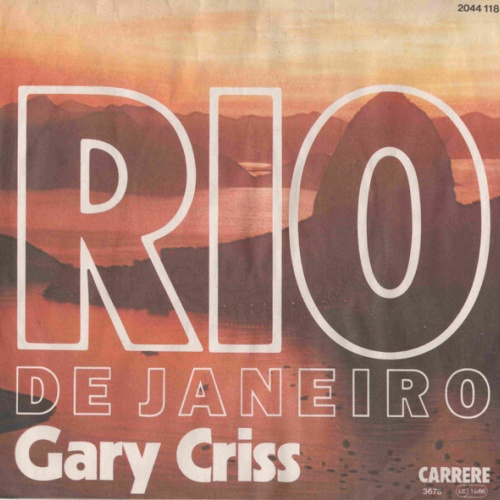 7", Single Gary Criss - Rio De Janeiro