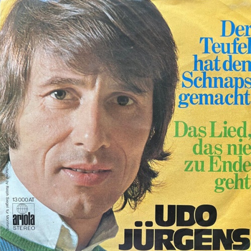 7", Single Udo Jürgens - Der Teufel Hat Den Schnaps Gemacht