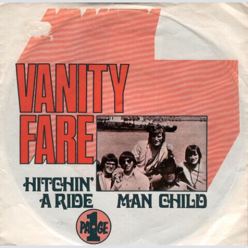 7", Single Vanity Fare - Hitchin' A Ride / Man Child