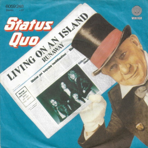 7", Single Status Quo - Living On An Island