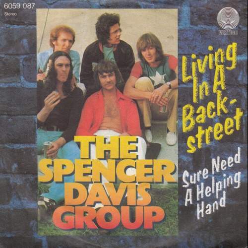 7", Single The Spencer Davis Group - Living In A Back-Street