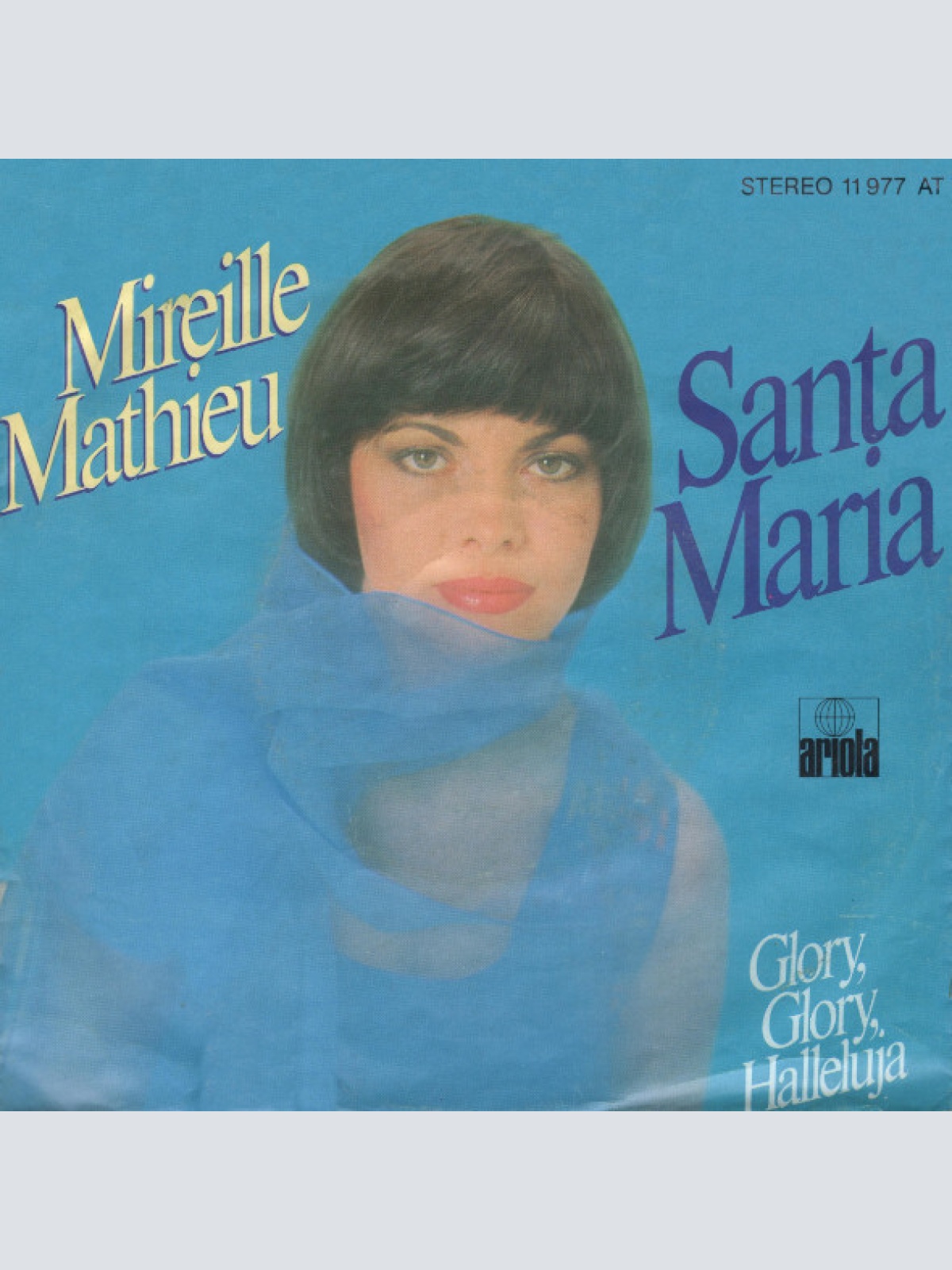 7", Single Mireille Mathieu - Santa Maria