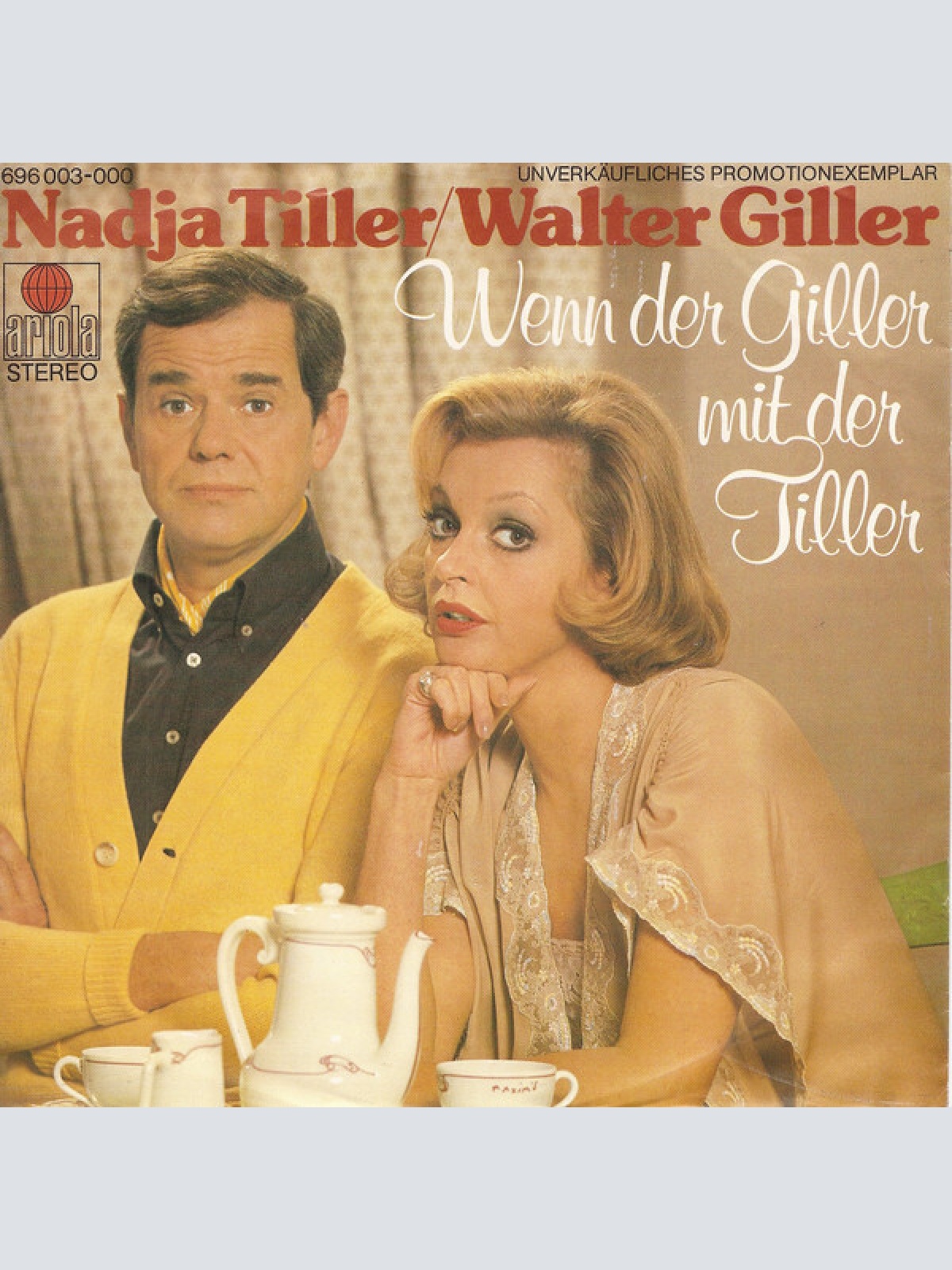 7", EP, Promo Nadja Tiller, Walter Giller - Wenn Der Giller Mit Der Tiller